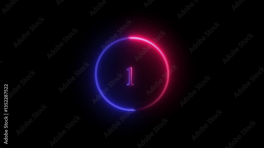 Neon Glowing Alphabet Symbol. Glowing neon line in a circular path around the uppercase alphabet.
Neon Glowing Alphabet Symbol. Glowing neon line in a circular path around the uppercase alphabet.