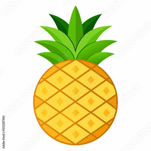 illustration of pineapple
