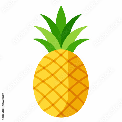 illustration of pineapple
