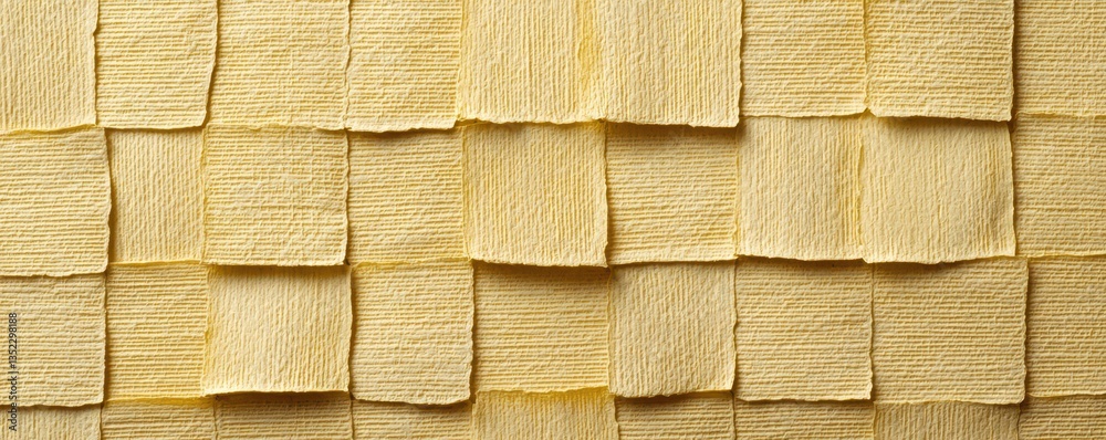 Textured yellow paper sheets close-up photography abstract art studio setting top-down view visual aesthetics Textured yellow paper sheets close-up photography abstract art studio setting top-down view visual aesthetics