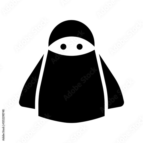 Niqab Woman Icon