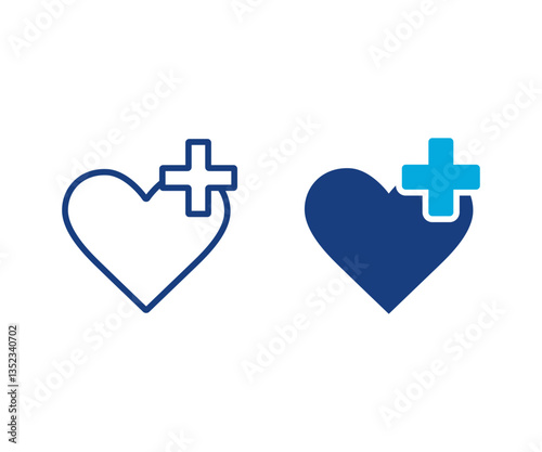 Medical icon set. Health care icon set. Vector illustration