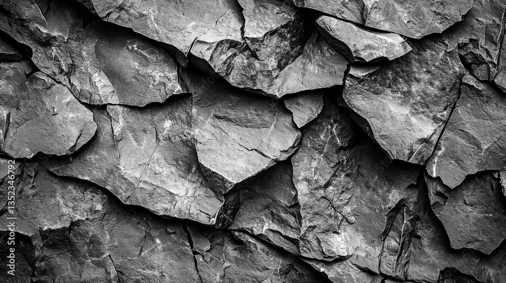 a rock wall in black and white a rock wall in black and white
