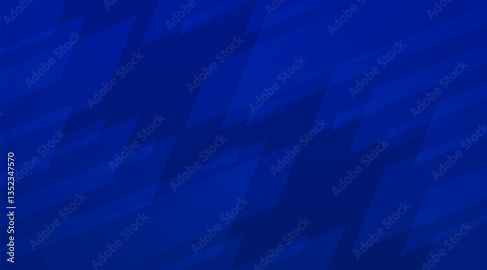 Obraz premium Blue abstract vector long banner background Modern abstract gradient dark navy blue banner background Design for poster template on web backdrop brochure flyer landing page and webinar