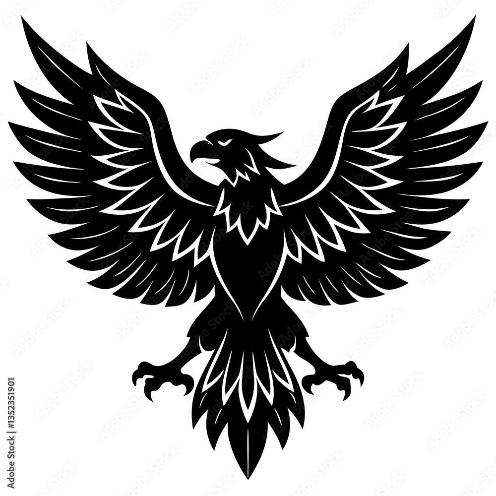 Obraz premium Eagle Silhouette