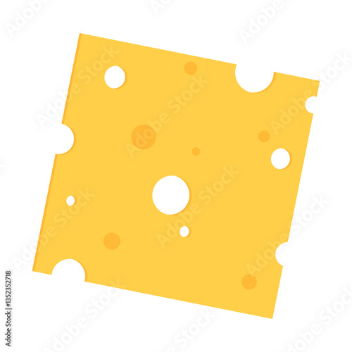 slice of yellow cheese