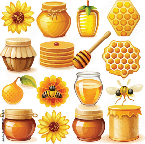 set of honey