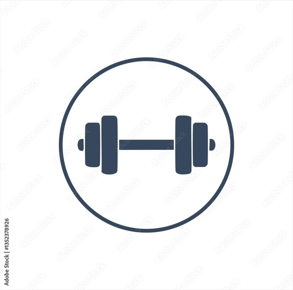 Fitness Gym Workout Vector Icon for Health and Exercise Training.eps Fitness Gym Workout Vector Icon for Health and Exercise Training.eps