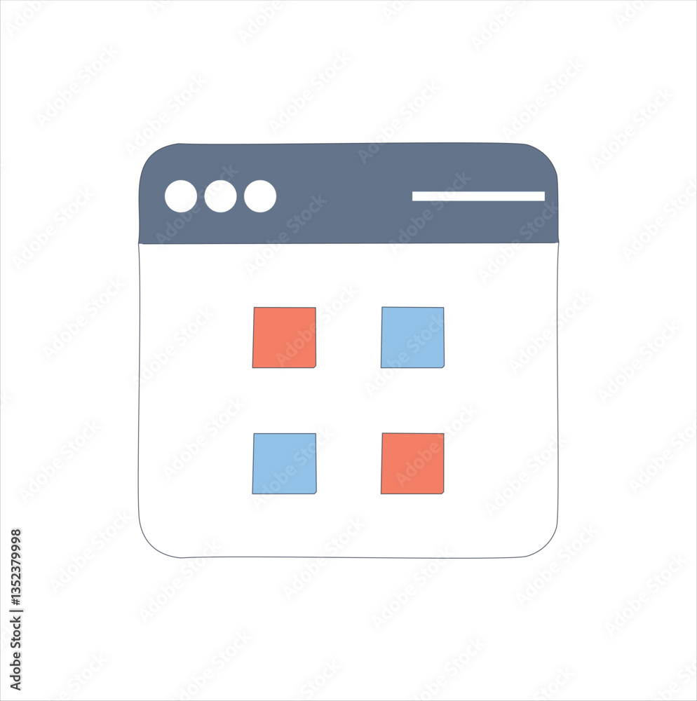 vector illustration of calendar icon vector illustration of calendar icon