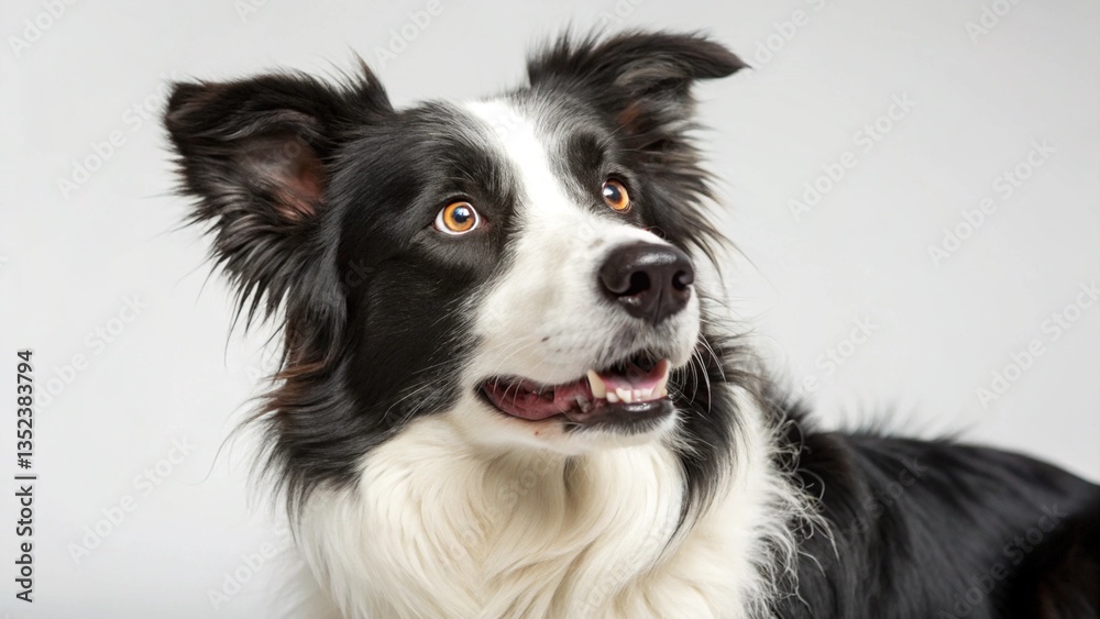 What a beautiful Border Collie! Their intelligent eyes and expressive faces are part of what makes this breed so charming and popular. Are you a fan of Border Collies, or do you have one yourself? What a beautiful Border Collie! Their intelligent eyes and expressive faces are part of what makes this breed so charming and popular. Are you a fan of Border Collies, or do you have one yourself?