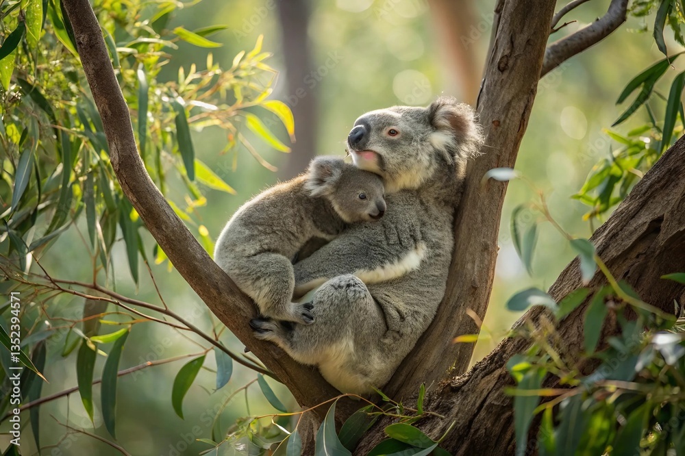 Obraz premium koala in tree