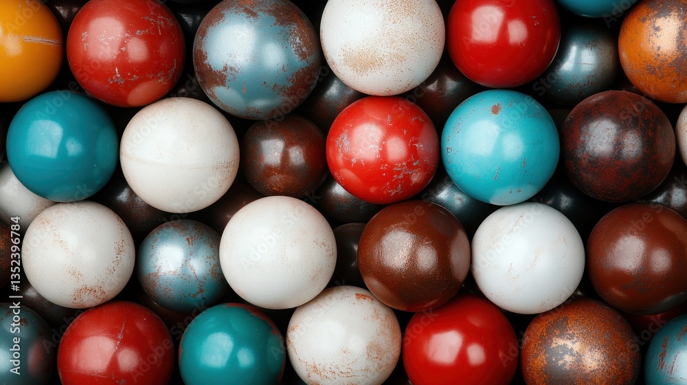 An intriguing collection of colorful spherical shapes scattered across a dark background, exuding an artistic flair that captures the essence of contemporary creativity and design. An intriguing collection of colorful spherical shapes scattered across a dark background, exuding an artistic flair that captures the essence of contemporary creativity and design.