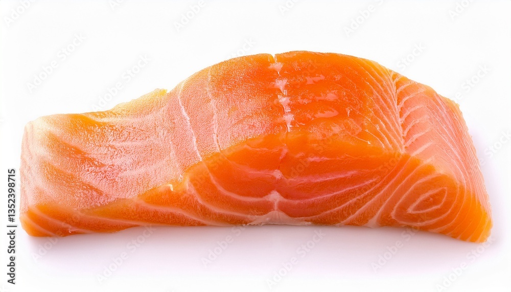a close-up shot of a fresh, raw salmon fillet, showcasing its vibrant orange color and detailed texture. This image is a perfect representation of culinary and nutritional goodness. a close-up shot of a fresh, raw salmon fillet, showcasing its vibrant orange color and detailed texture. This image is a perfect representation of culinary and nutritional goodness.