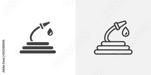 Hose Icon set. vectors for apps and website designs