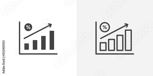 Yield Icon set. vectors for apps and website designs