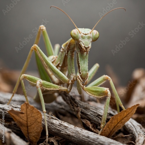 green praying mantis