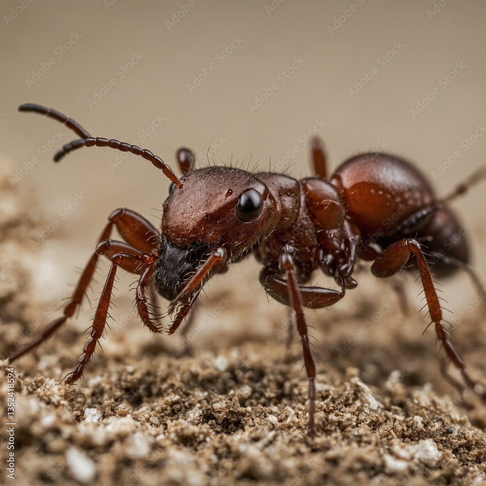 ant on the ground ant on the ground