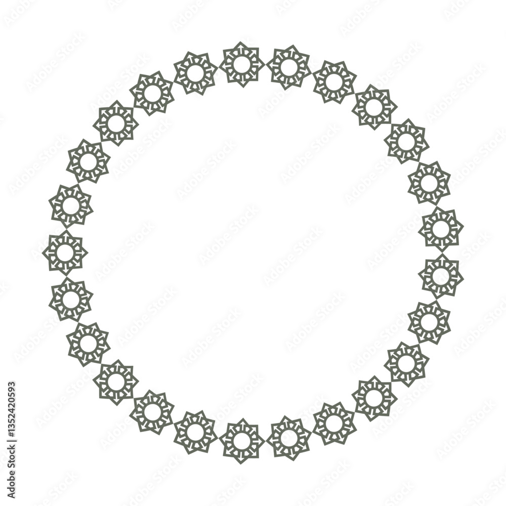 Decorative patterned frame Decorative patterned frame
