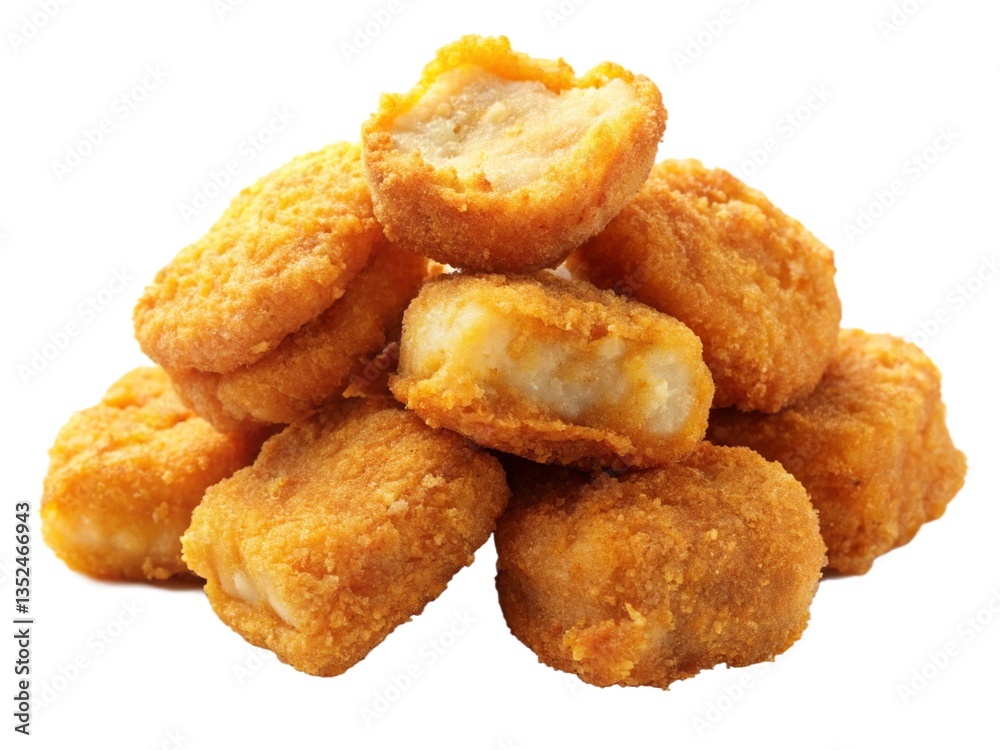 Appetizing nuggets isolated transparent background
Appetizing nuggets isolated transparent background