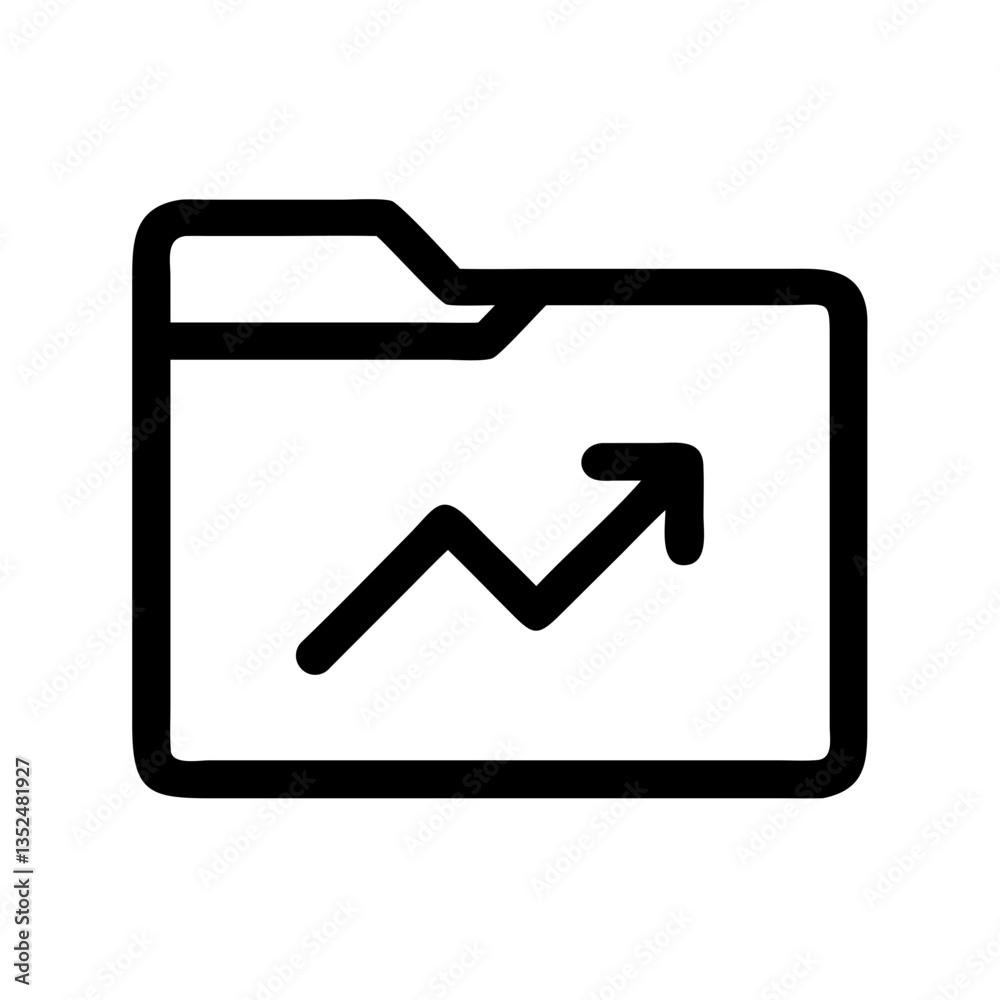 folder growth arrow vector illustration for data organization and business improvement concepts
folder growth arrow vector illustration for data organization and business improvement concepts