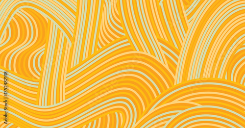 Abstract colored background textured irregular wave striped lines. seamless geometric pattern design for certificates, invitations, textiles, apparel, covers, banners and more.