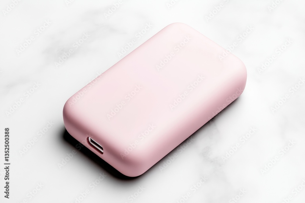 Portable Pink Power Bank Portable Pink Power Bank