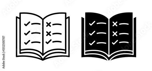 Brand guidelines vector icon symbol. illustration sign collection.