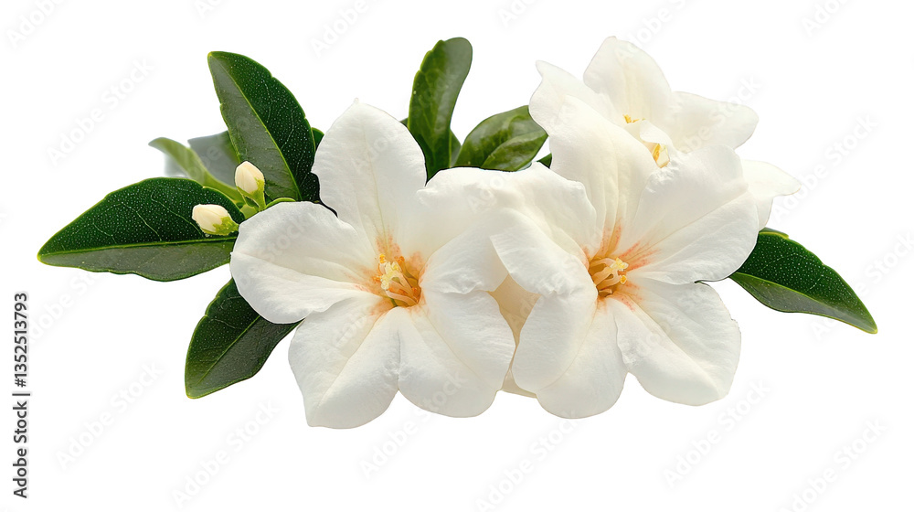 Fototapeta premium Elegant White Flowers Bouquet