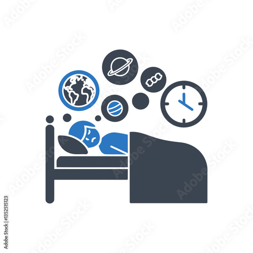 Sleep with Thoughts Icon