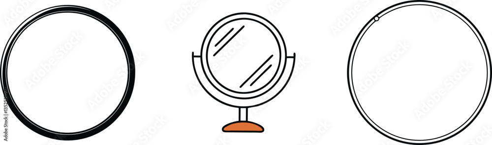 Three Oval Mirrors Shapes, Styles, and Reflection Designs Three Oval Mirrors Shapes, Styles, and Reflection Designs