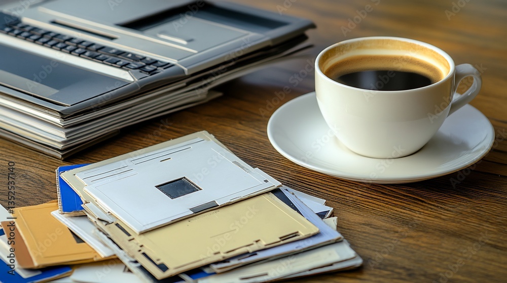 Nostalgia: Coffee Break with Retro Tech and Slides Nostalgia: Coffee Break with Retro Tech and Slides