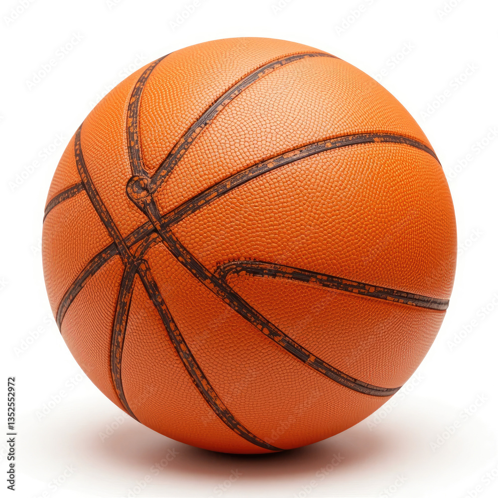 Fototapeta premium basketball ball isolated on white