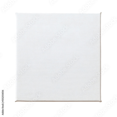 Canvas Frame isolated on white background