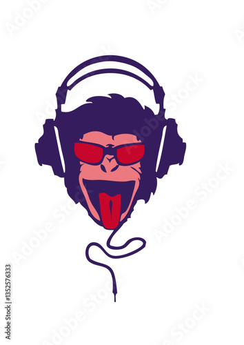 singe casque de musique dj audio electro