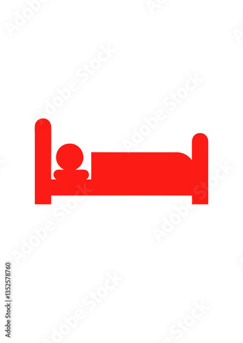 lit dormir icone sommeil