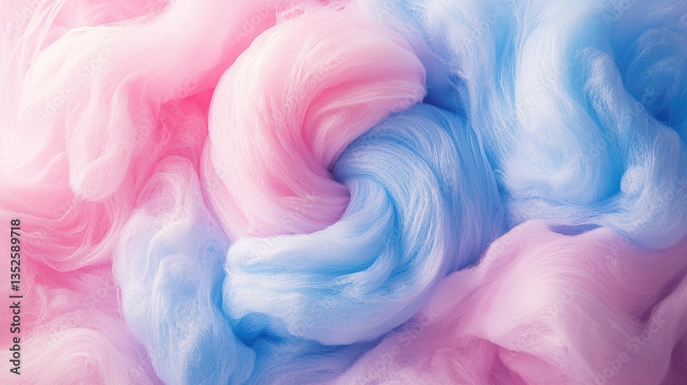Fototapeta premium colorful cotton candy 