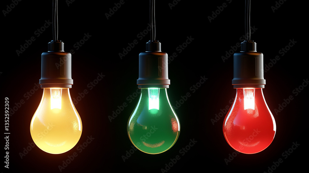 Vector christmas light garland set isolated on transparent background Vector christmas light garland set isolated on transparent background