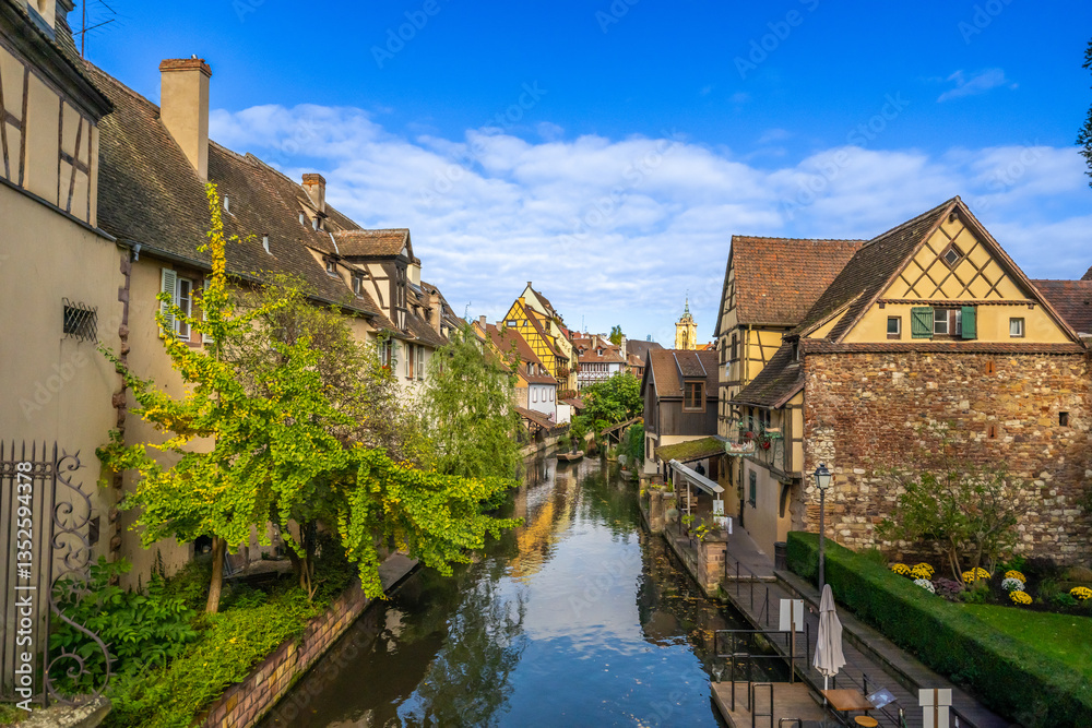 Colmar is a medieval town in France’s Alsace wine region, France Colmar is a medieval town in France’s Alsace wine region, France