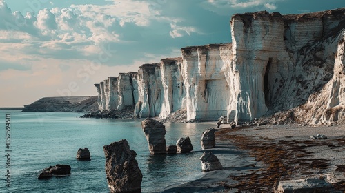 the white cliffs of Étretat 