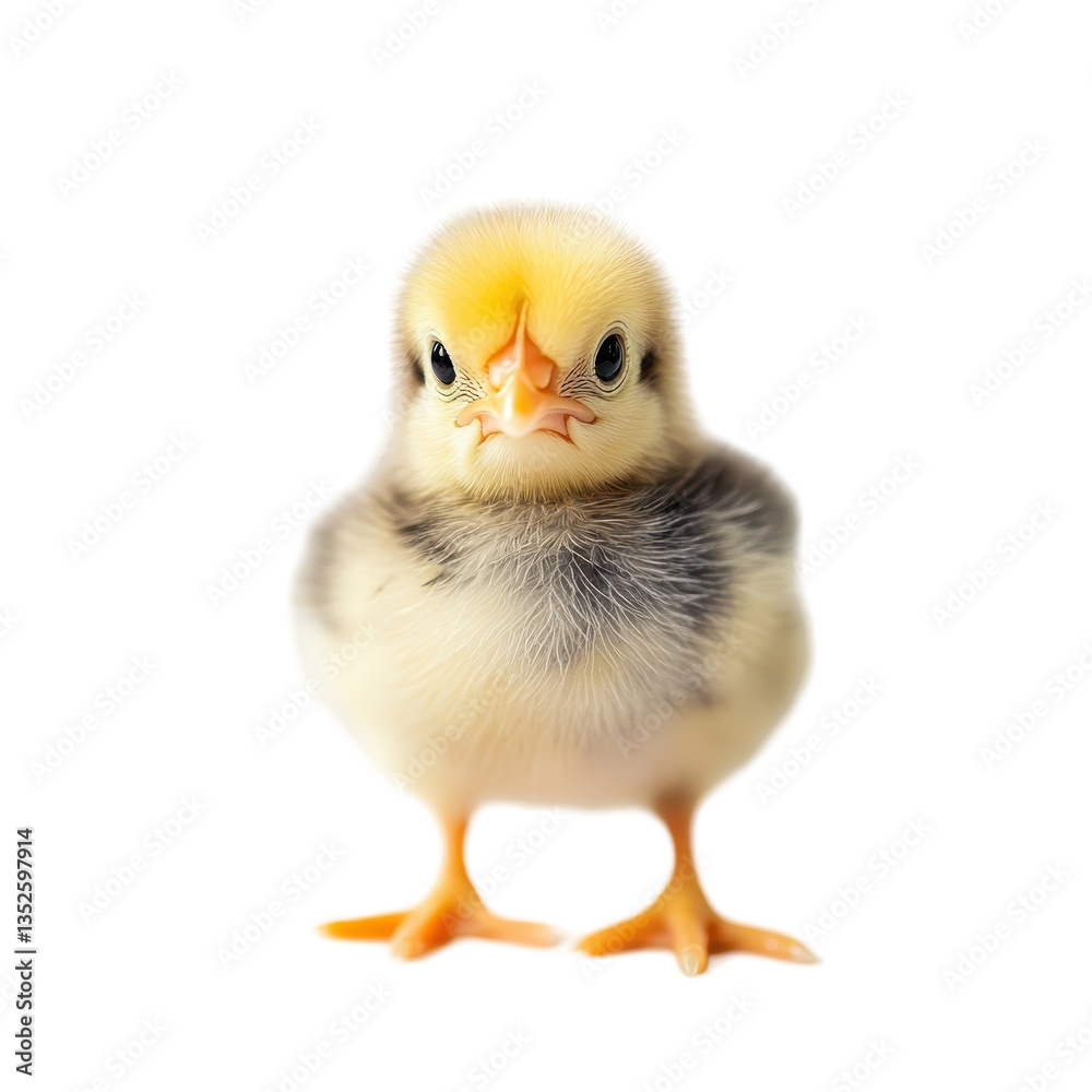 Fototapeta premium Chicken isolated on white background