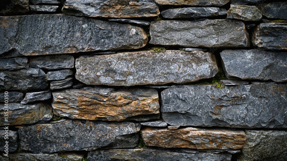Fototapeta premium a nice stone wall for background