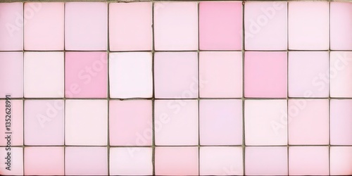 Pastel-colored vintage checkerboard tile pattern, retro design, simple, clean