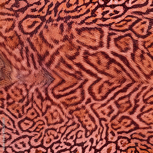 Seamless patterned texture of animal skin, animal print.