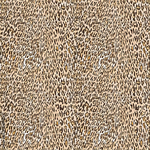 Seamless patterned texture of animal skin, animal print.