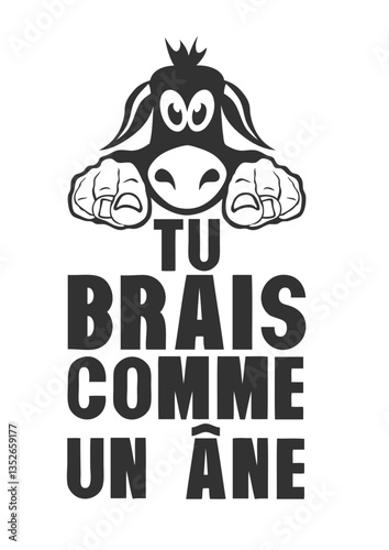 tu brais comme ane expression humour dessin