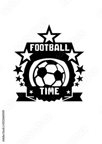 football time logo sport club