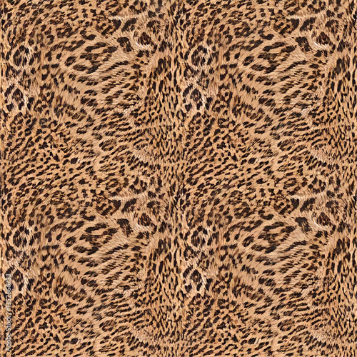 Seamless patterned texture of animal skin, animal print.
