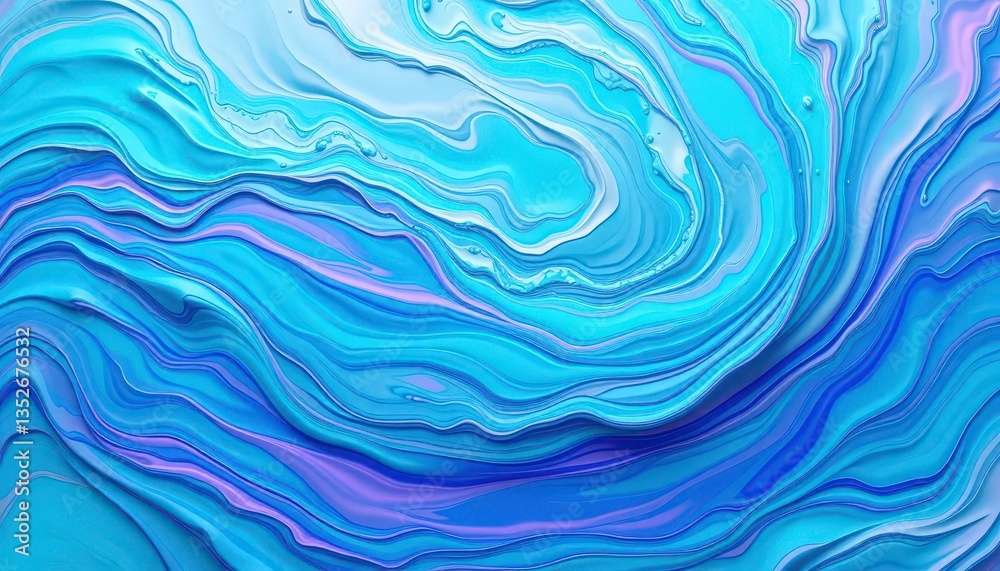 Abstract swirling liquid, vibrant turquoise hues, dynamic splash, wave, cyan Abstract swirling liquid, vibrant turquoise hues, dynamic splash, wave, cyan