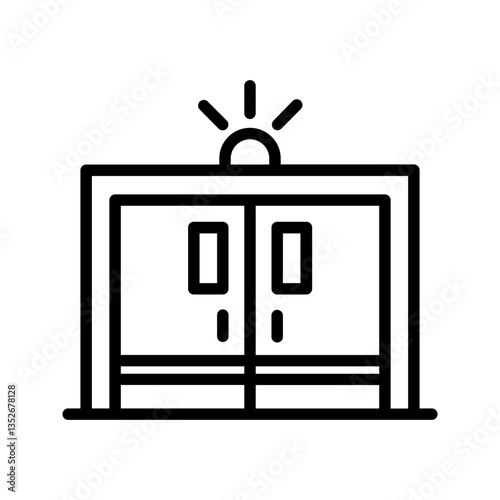 Intensive Care Unit icon color editable
