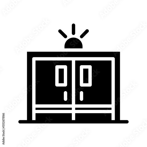 Intensive Care Unit icon color editable